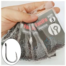 100/50/25 pcs Iseama Carp Fishing Hook Offset Circle Hook Single Fly Fishing Jig Hook Barbed Sea Fishhook Tackle Accessories