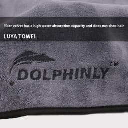 Portable Buckle Fishing Towel with Thickened anti Slip and Hand Wiping Properties, Absorbent Cotton Towel, Outdoor Fishing Tool