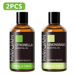 100ML Pure Plant Essential Oil Mint Bergamot Patchouli Citronella Lemongrass Chamomile Cedarwood For Reed Diffuser Humidifier