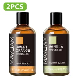 100ML Pure Plant Essential Oil Mint Bergamot Patchouli Citronella Lemongrass Chamomile Cedarwood For Reed Diffuser Humidifier
