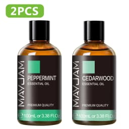 100ML Pure Plant Essential Oil Mint Bergamot Patchouli Citronella Lemongrass Chamomile Cedarwood For Reed Diffuser Humidifier
