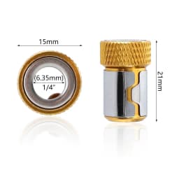 Screwdriver Magnetic Ring 1/4'' Universal Screw Driver Head Magnetic Ring Accessories for 6.35mm Shank Anti-Corrosion Drill Bit
