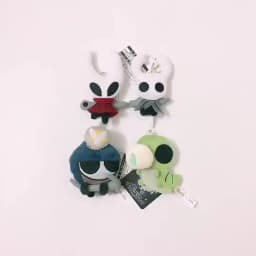 Game Hollow Knight Cosplay Costume Plush Gift Keychain Pendant Cartoon Accessories Prop