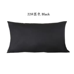 48X74/ 50x70 / 50x152cm Cotton Twill Cushion Cover Zipper Long Strip Bed Pillow Cover Bedroom Sofa Household Products