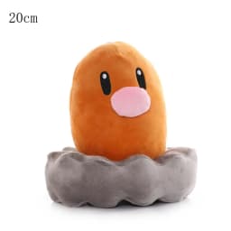 20cm Lovely Pokemon Diglett Growlithe Plush Doll Cartoon Mr. Mime Magnemite Plush Toy Farfetch'd Aerodactyl Plushie Kids Gifts