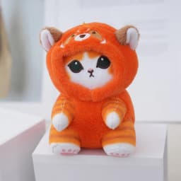 12cm Anime Mofusand Plush Keychain Pendant Bag Pendant Cartoon Cute Little Raccoon Squirrel Panda Plush Doll Sofa Ornaments Gift