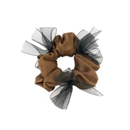 2PCS/Set Elegant Chiffon Bow Elastic Scrunchie For Women Girl Sweet Hair Ornament Hair Band Hair Tie Rubber Band Hair Accessory