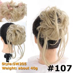 Synthetic Chignon Hair Bun Messy Scrunchie Elastic Band Fake Hair Extension Updo Donut Roller Scrunchie Hair Pieces for Women