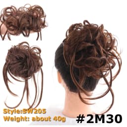 Synthetic Chignon Hair Bun Messy Scrunchie Elastic Band Fake Hair Extension Updo Donut Roller Scrunchie Hair Pieces for Women