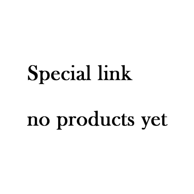 Special links, no products yet