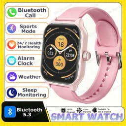 2026 New Men's Smart Watch Women's Gift Heart Rate Blood Oxygen ECG Sports Fitness Watch Electronics BT Call Outdoor Smartwatch