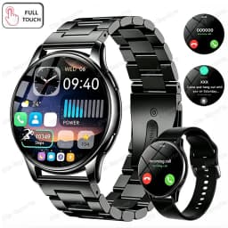 Watch 6 Upgrade SmartWatch 2026 Music Control Outdoor Sports Watch Bluetooth Call Heart Rate Message Reminder Weather Smartwatch