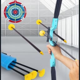 Kids Bow and Arrow Set Outdoor Archery Toys Set for Kids Ages 4-8 8-12 with Suction Cup Arrows For Kids Adult Stress Relief