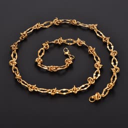 8MM Lip Knot Chain Stainless Steel Chunky Necklace Waterproof Handmade Link Punk Hiphop Geometric Men Choker Heavy Metal Jewelry