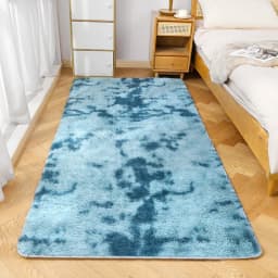VIKAMA Silk Wool Carpet Bedroom Living Room Carpet Ins Style Scandinavian Home Floor Mats Home Decoration