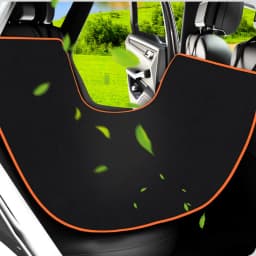 Dog Car Seat Cover for Back Seat, Duty Waterproof & Scratch-Resistant Dog Hammock for Car, Back Seat Pet Cover for Dogs