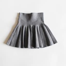 1pcs Girls Knit Skirts Baby Autumn Winter Princess Pleated Skirts Childrens Student High Waist Mini Tutu Skirts Kids Solid Dress
