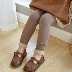 2027 Autumn Winter Baby Girls Pant Baby Cotton Warm Leggings Children's Velvet Pants Solid Trousers Kids Clothes Korean Style