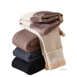 2027 Autumn Winter Baby Girls Pant Baby Cotton Warm Leggings Children's Velvet Pants Solid Trousers Kids Clothes Korean Style