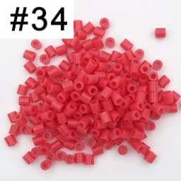 5mm 1000PCS Black White Gray Blue Green Purple Hama Beads for Kids Iron Fuse Beads DIY Puzzles Pixel Art Gift Children Toy