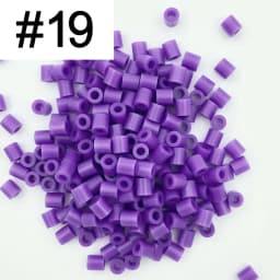 5mm 1000PCS Black White Gray Blue Green Purple Hama Beads for Kids Iron Fuse Beads DIY Puzzles Pixel Art Gift Children Toy
