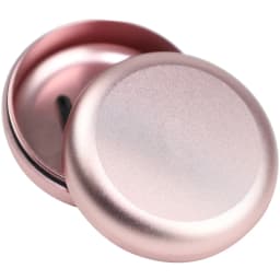 Colorful Aluminum Flat Tin AirTight Screw Cap Storage Jar
