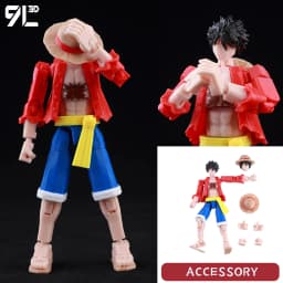 9L3D T 13 Action Figure Set Multi-Jointed Posable 3D Print Dummy 13 Robo Action Figures Lucky Collectors One Piece Desktop Decor