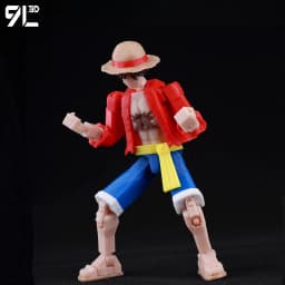 9L3D T 13 Action Figure Set Multi-Jointed Posable 3D Print Dummy 13 Robo Action Figures Lucky Collectors One Piece Desktop Decor