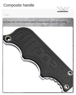 5CR15 stainless steel lightweight EDC small straight knife, K sheath carry sharp tool, rubber handle comfortable grip, portable