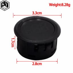 DC5-100V Digital Voltmeter LED Digital Display Circular Voltmeter Car Voltage Current Meter Volt Detector Tester Monitor Panel