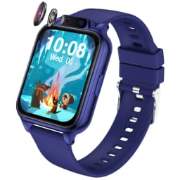 2026 Upgraded Kids Smart Watch 300Mah Battery with Long Standby, Multiple Sports Modes, Pedometer, Flashlight, Calculator
