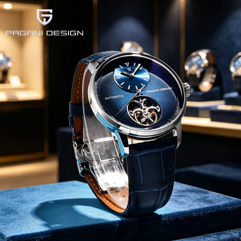 PAGANI DESIGN 42MM Casual Minimalist Men Mechanical Watches Luxury Automatic Watch 100M waterproof Sapphire Glass Watch for Men