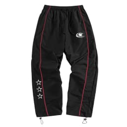 Men's Stars Print Trendy Sporty Pants with Lines Gym Workout Running Trousers with Side Pockets Athletic Quick Dry Sweatpants