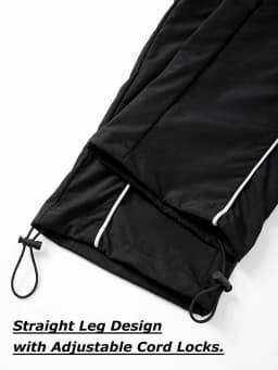 Men's Stars Print Trendy Sporty Pants with Lines Gym Workout Running Trousers with Side Pockets Athletic Quick Dry Sweatpants