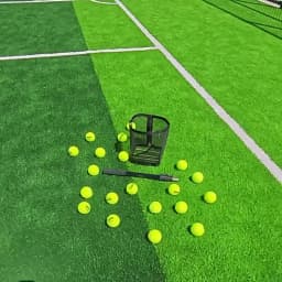 Scalable Tennis Ball Picker Portable Tennis Ball Collector Large Capacity Balls Pick Up Frame Stainless Steel Sports Equipment
