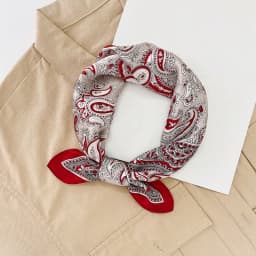 Silk Scarf Women Luxury Bandana Top Handkerchief For Hair Headscarf Flower Printed Women's Bag 100% Silk Bandanas Stole Scarves
