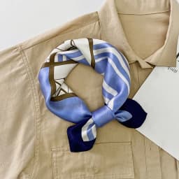 Silk Scarf Women Luxury Bandana Top Handkerchief For Hair Headscarf Flower Printed Women's Bag 100% Silk Bandanas Stole Scarves