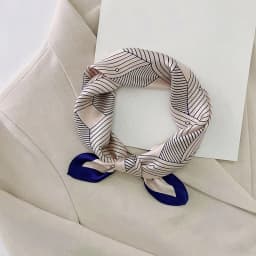 Silk Scarf Women Luxury Bandana Top Handkerchief For Hair Headscarf Flower Printed Women's Bag 100% Silk Bandanas Stole Scarves