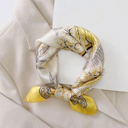 Silk Scarf Women Luxury Bandana Top Handkerchief For Hair Headscarf Flower Printed Women's Bag 100% Silk Bandanas Stole Scarves