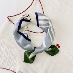 Silk Scarf Women Luxury Bandana Top Handkerchief For Hair Headscarf Flower Printed Women's Bag 100% Silk Bandanas Stole Scarves