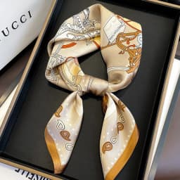 100% Natural Silk Square Scarf Women Bandana Headscarf Scarves Shawls Square Neck Foulard Wraps Cachecol Femme Schals Bufanda