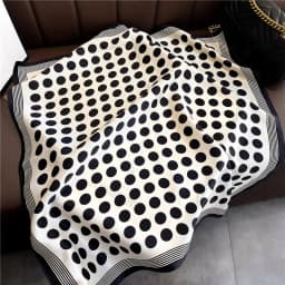 100% Natural Silk Square Scarf Women Bandana Headscarf Scarves Shawls Square Neck Foulard Wraps Cachecol Femme Schals Bufanda