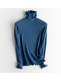 SuyaDream, Women Bottoming T Shirt, Silk Viscose Blend, Long Sleeves, Solid Basic Thermal  Shirt, 2024 Autumn Winter Top