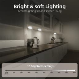 USB Rechargeable Magnetic RGB Night Lamp RGB White Led Night Light with Remote Control Dimmable Lamp Spotlight Fr Display Closet