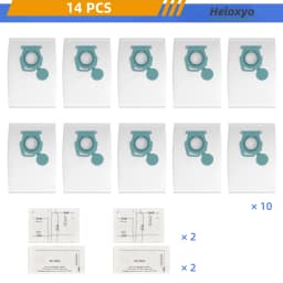 HyClean Air TU Vacuum Cleaner Bags Replacement for Miele Guard L1 S1 Series Canister Vacuum Cleaners