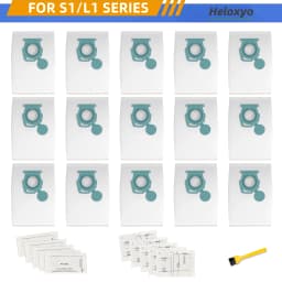 HyClean Air TU Vacuum Cleaner Bags Replacement for Miele Guard L1 S1 Series Canister Vacuum Cleaners