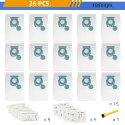 HyClean Air TU Vacuum Cleaner Bags Replacement for Miele Guard L1 S1 Series Canister Vacuum Cleaners