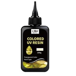 UV Resin, 12-Color Transparent UV Resin, Odorless Low-Shrinkage UV Colored Resin, Vibrant Colors, UV Resin Crafting Kit