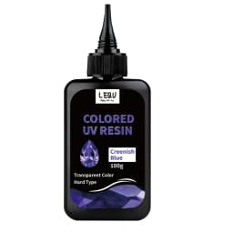 UV Resin, 12-Color Transparent UV Resin, Odorless Low-Shrinkage UV Colored Resin, Vibrant Colors, UV Resin Crafting Kit