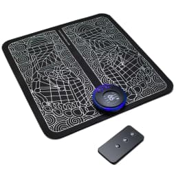 1PC Foot Massager TENS for Muscle Relaxation,LCD Display Screen,Back Massager & Legs Massager Pad with Remote Control